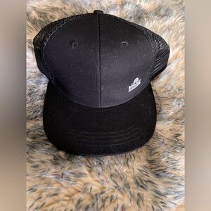 Black Mesh Cap